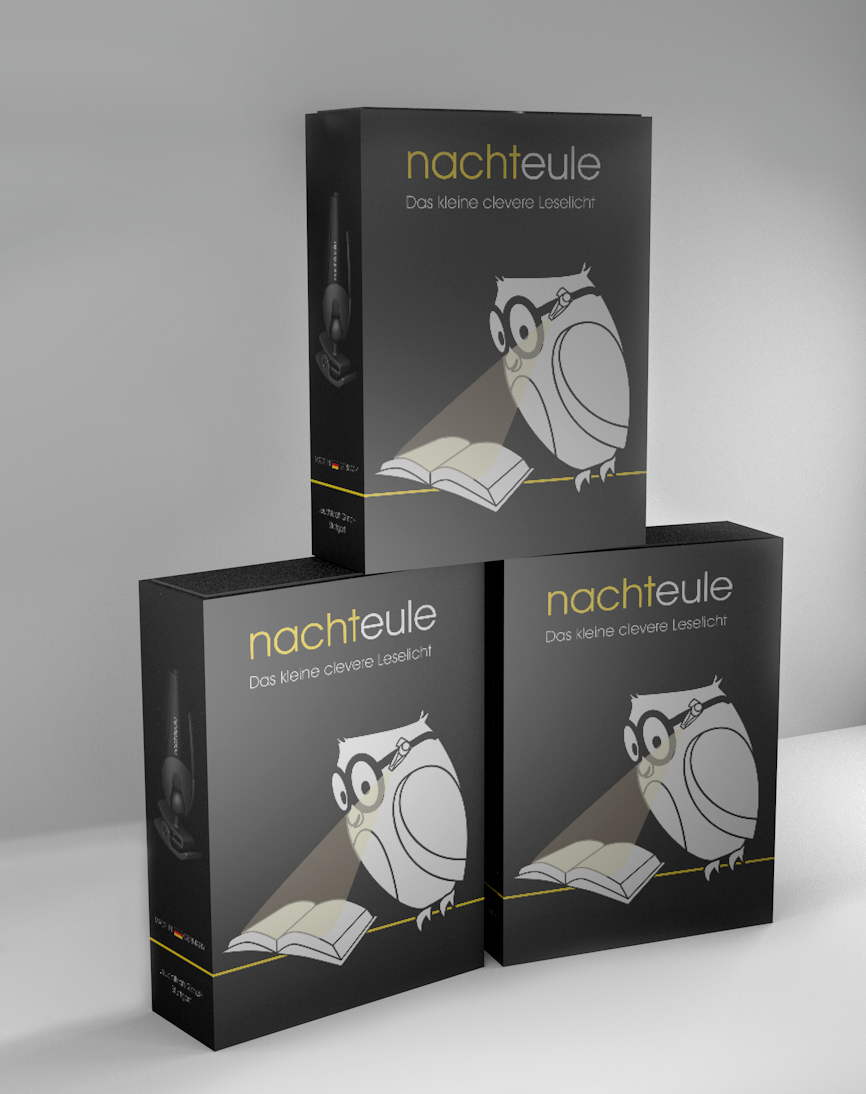 nachteule Reseller Set SMALL / 8 Stück + Tisch-Aufsteller